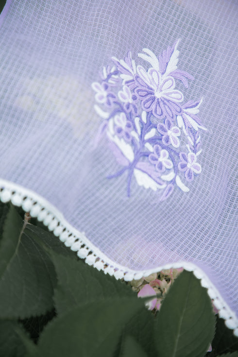 Jahan Hand-embroidered Scarf